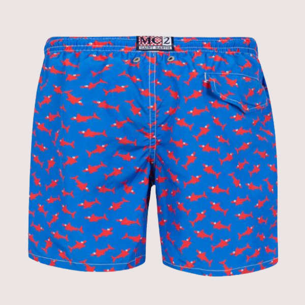 BAÑADOR LIGHT ING MIC RED SHARK SAINT BARTH HOMBRE