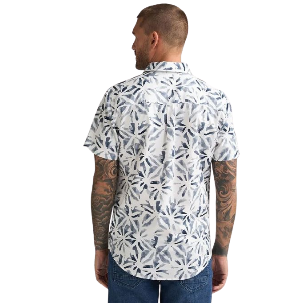 CAMISA PETROL INDUSTRIES SLEEVE AOP HOMBRE