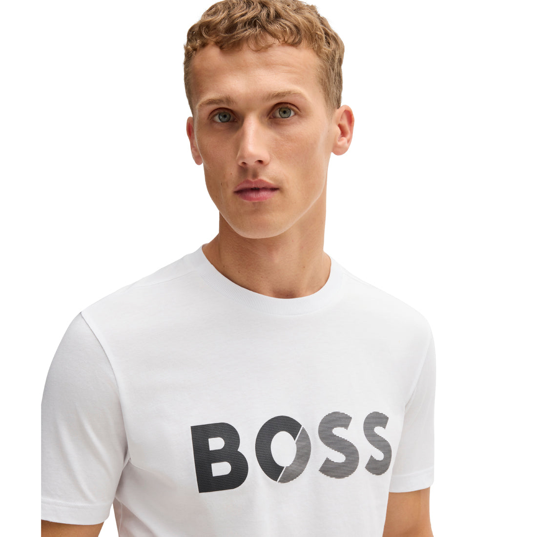 CAMISETA HUGO BOSS TAPE LOGO HOMBRE