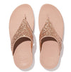 SANDALIA FITFLOP LULU GLITTER TOE MUJER