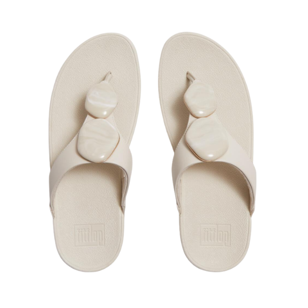 SANDALIA FITFLOP LULU MARBLED-STONE MUJER