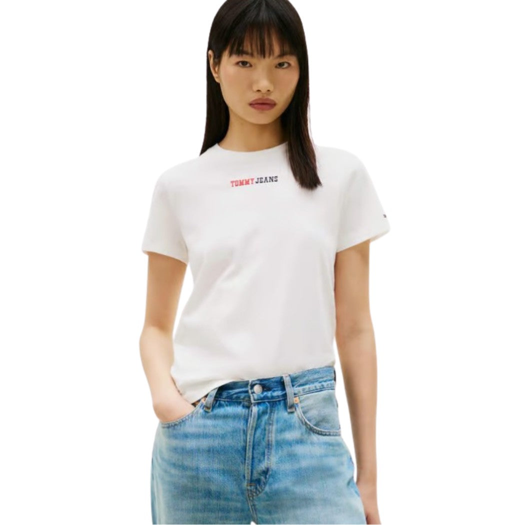 CAMISETA TOMMY JEANS REG LOGO MUJER