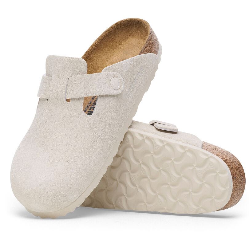ZUECO BOSTON BIRKENSTOCK SUEDE LEATHER MUJER