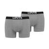 BOXER LEVI'S® SOLID BASIC 2PCK GREY