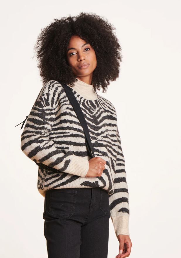 JERSEY LA FEE MARABOUTEE ZEBRE MUJER