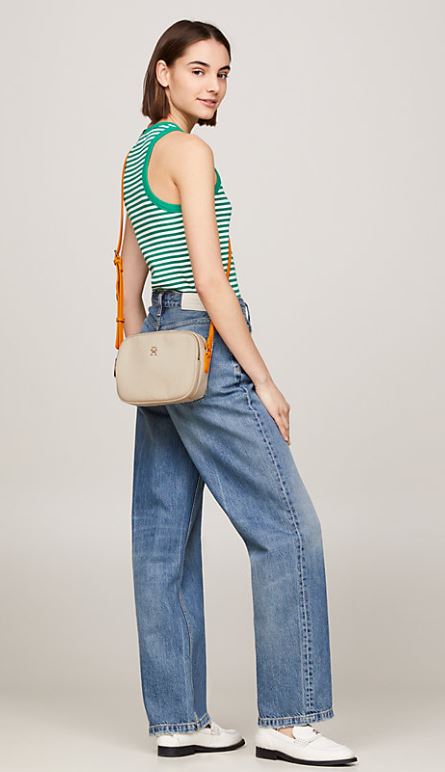 BOLSO TOMMY HILFIGER POPPY CANVAS MUJER