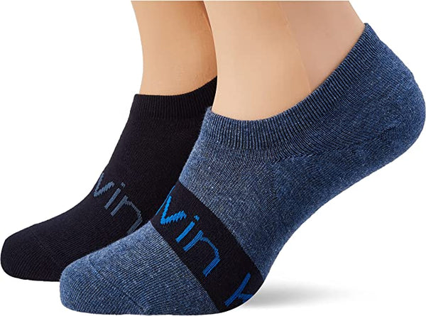CALCETINES CALVIN KLEIN FOOTIE 2P  HOMBRE