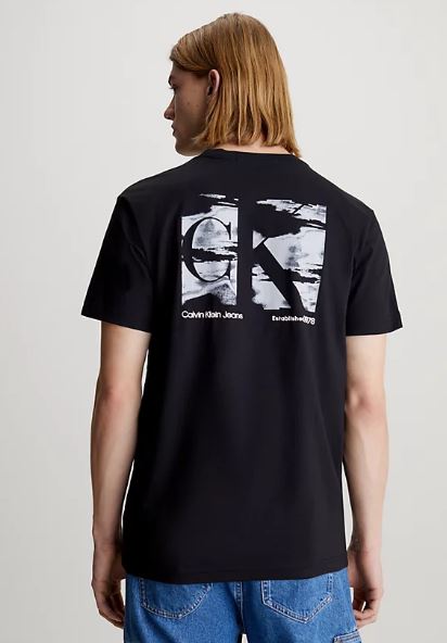 CAMISETA CALVIN KLEIN BIG BOX LOGO HOMBRE