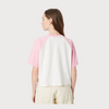 CAMISETA LEVI'S® THROWBACK BASEBAL ROSA MUJER