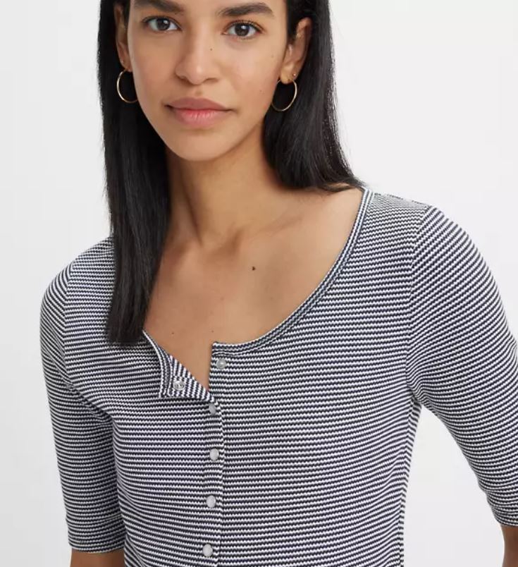 CAMISETA LEVI'S® DRY GOODS WAFFLE MUJER