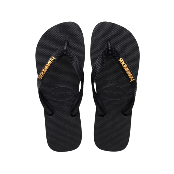 CHANCLA HAVAIANAS LOGO METALLIC MUJER