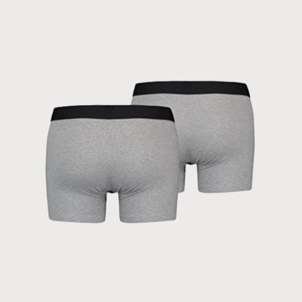 BOXER LEVI'S® SOLID BASIC ORGANIC 2P  HOMBRE