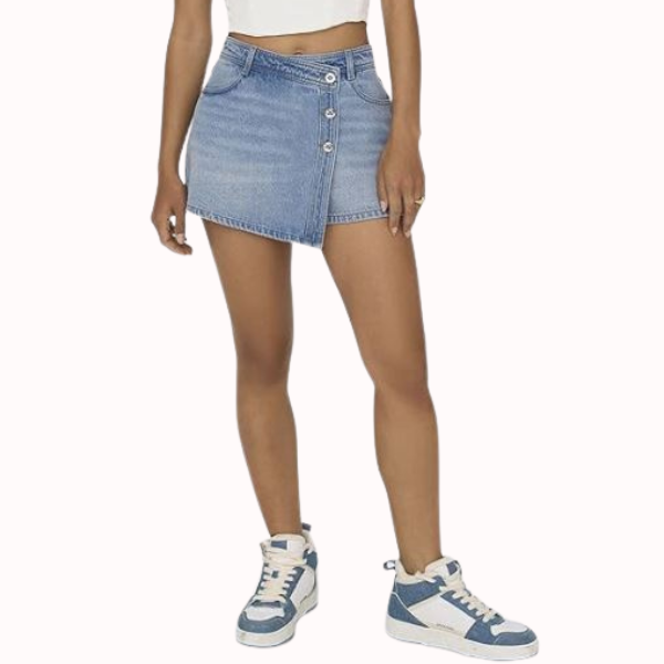 SHORT ONLY ONLLESLY REG DENIM MUJER