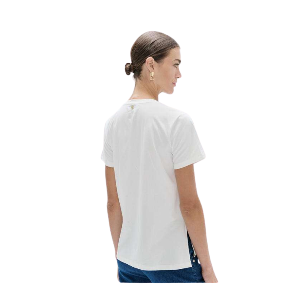 CAMISETA LOLA CASADEMUNT CUELLO CAJA MUJER
