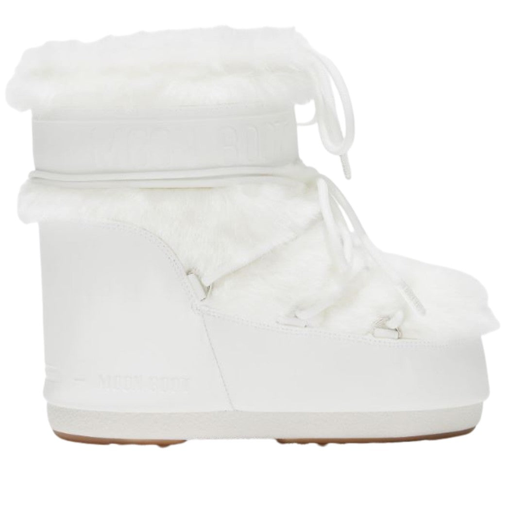 BOTA MOON BOOT ICON LOW FAUX FUR MUJER
