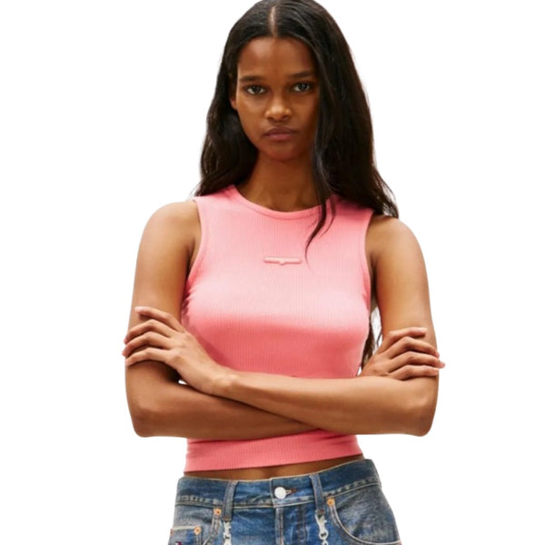 CAMISETA TOMMY JEANS SLIM SCRIPT MUJER