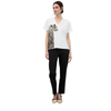 CAMISETA LOLA CASADEMUNT PICO PIEDRA MUJER