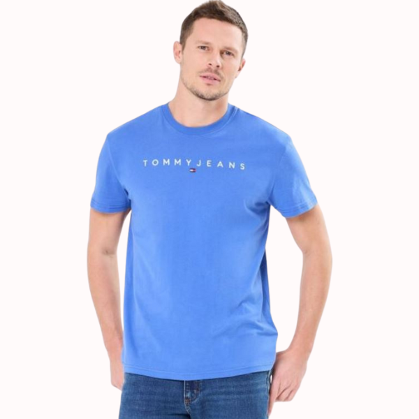 CAMISETA TOMMY JEANS LINEAR LOGO HOMBRE