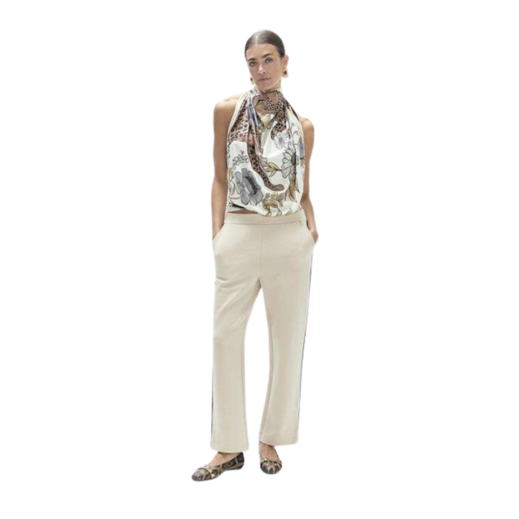 PANTALON LOLA CASADEMUNT BANDA LATEDAL MUJER