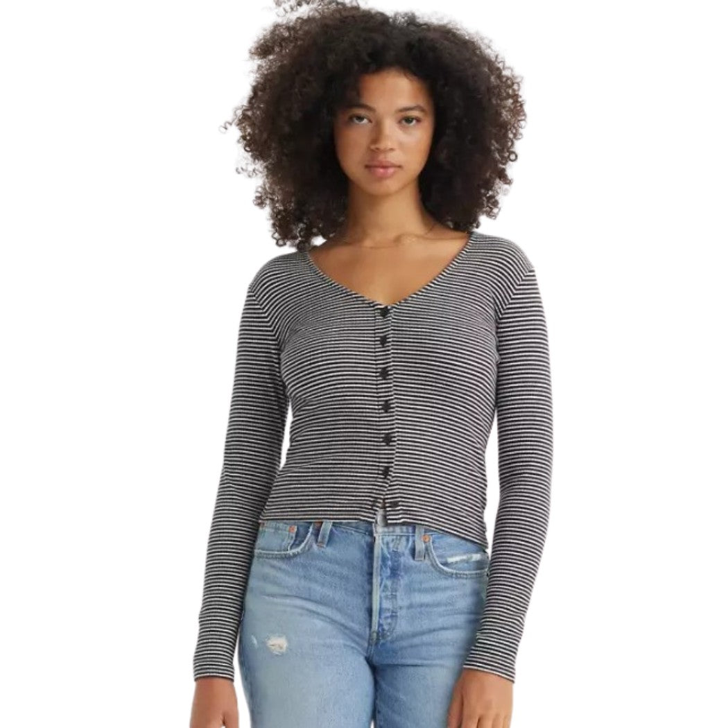 CAMISETA  LEVI'S® MUSE LS TEE VANILLA MUJER