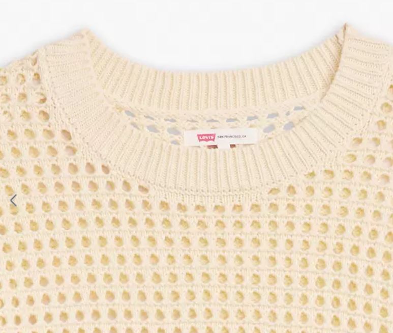 JERSEY LEVIS SUPERBLOOM CROCHET MUJER