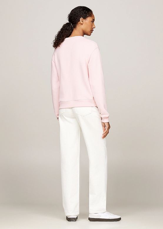 SUDADERA TOMMY HILFIGER REG SCRIPT MUJER