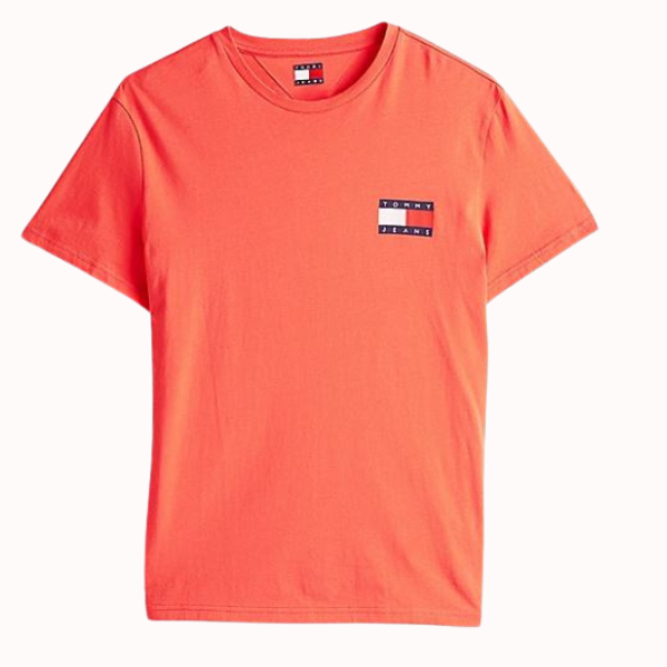 CAMISETA TOMMY JEANS SLIM FLAG HOMBRE