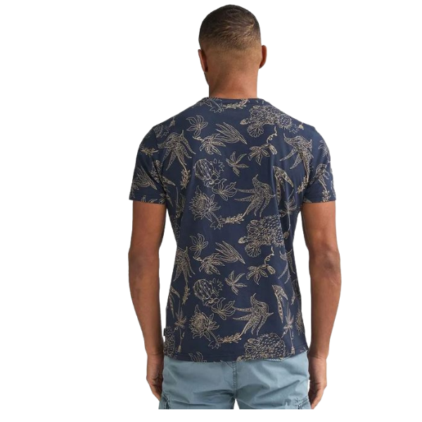 CAMISETA PETROL INDUSTRIES AOP HOMBRE