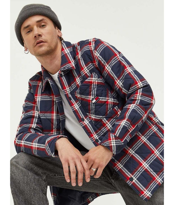 CAMISA TOMMY HILFIGER PADDED CHECK  HOMBRE