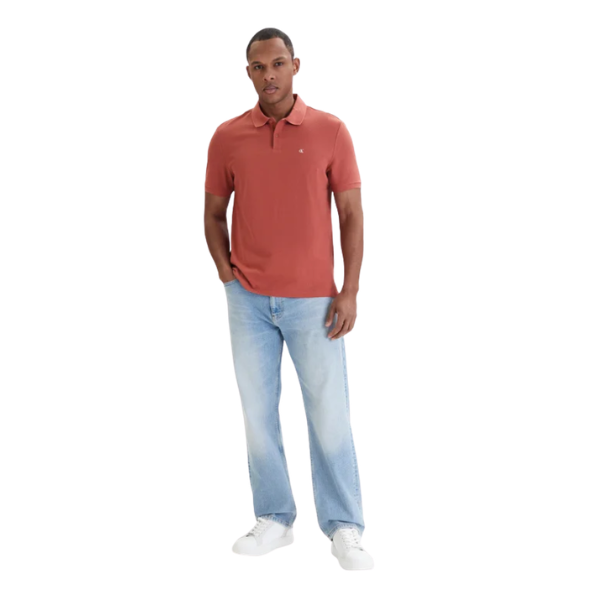 POLO CALVIN KLEIN MONOGRAM PIQUE HOMBRE