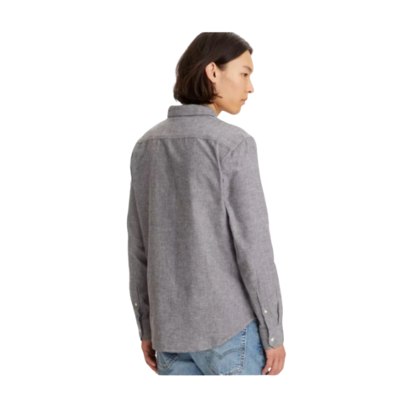 CAMISA LEVI'S® BATTERY SLIM AGATE BLACK HOMBRE