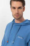 SUDADERA ELPULPO CAPUCHA LOGO TRIPLE HOMBRE
