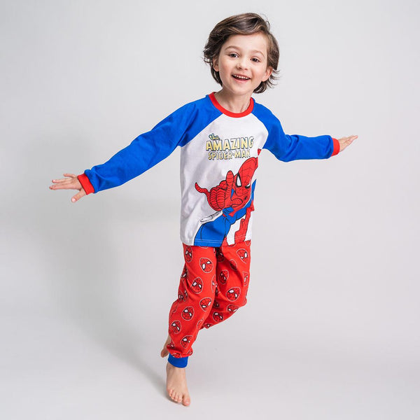 PIJAMA LARGO SINGLE JERSEY SPIDERMAN