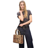 BOLSO LOLA CASADEMUNT MINI LEOPARDO MUJER