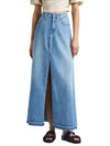 FALDA PEPE JEANS MAXI HW SKY REG MUJER