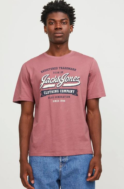 CAMISETA JACK&JONES JJELOGO O-NECK 2 HOMBRE