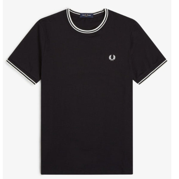 CAMISETA FRED PERRY TWIN TIPPED HOMBRE