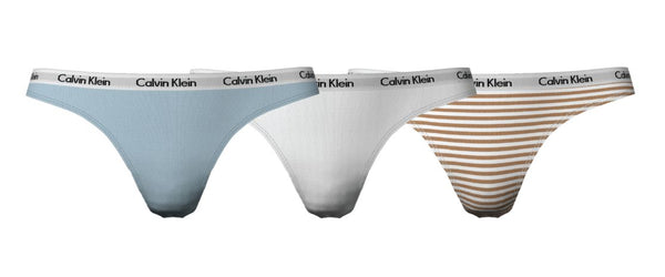 TANGA 3PK CALVIN KLEIN MUJER