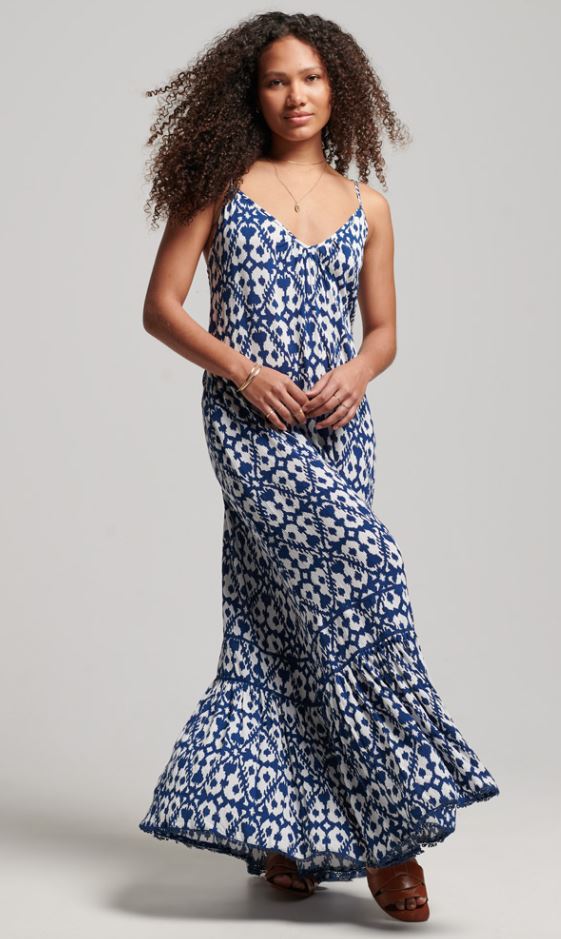 MAXI VESTIDO SUPERDRY TIRANTES
