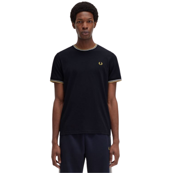 CAMISETA FRED PERRY TWIN TIPPED HOMBRE
