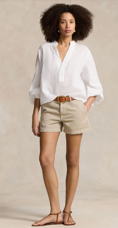 BERMUDA POLO RALPH LAUREN FLAT MUJER