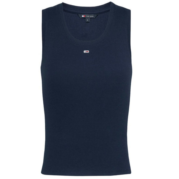 CAMISETA TOMMY JEANS ESSENTIAL RIB MUJER