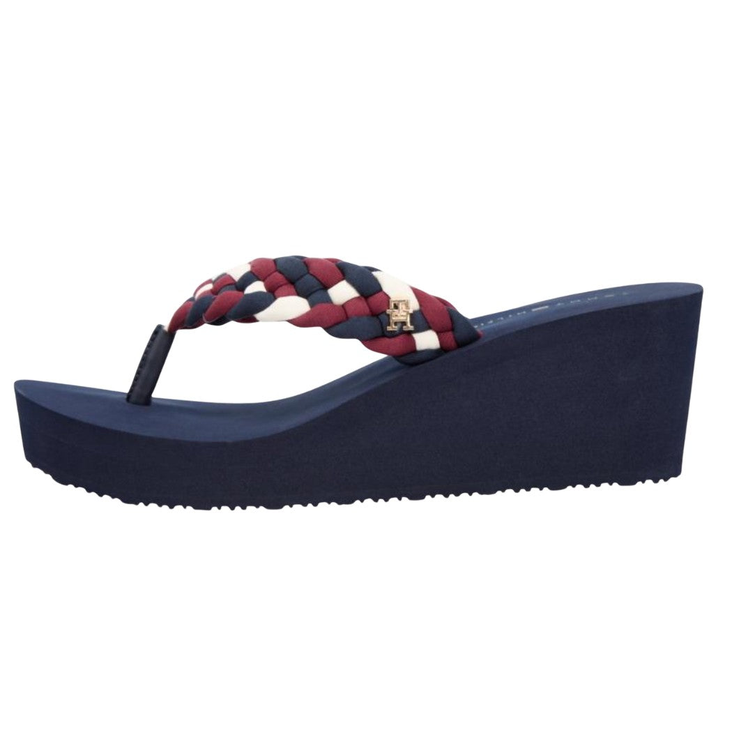 CHANCLA TOMMY HILFIGER WEDGE MUJER
