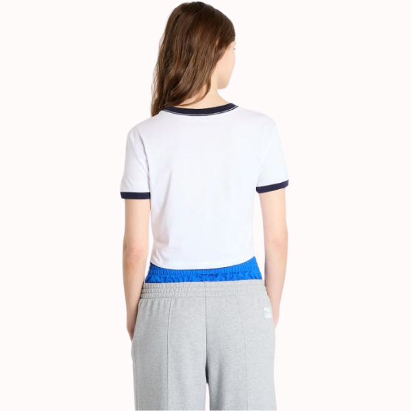 CAMISETA CALVIN KLEIN DRAPEY CROP MUJER