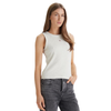 TOP CALVIN KLEIN WOVEN LABEL 2X2 MUJER