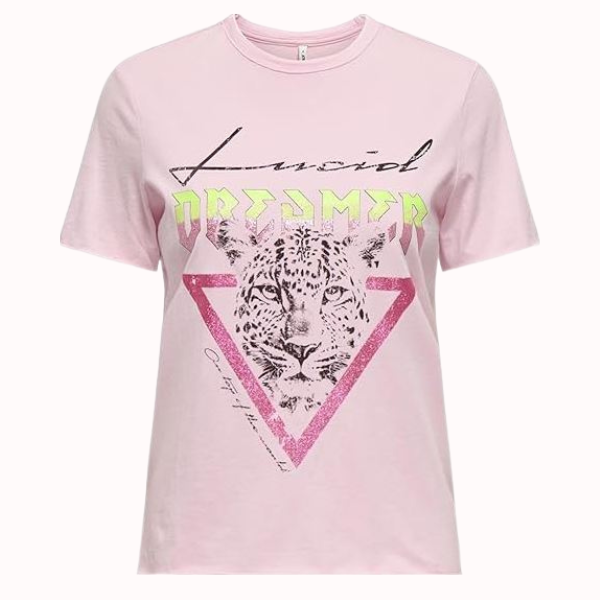 CAMISETA ONLY ONLLUCY LIFE MUJER