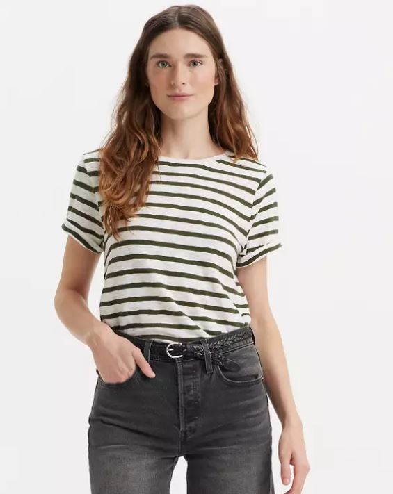 CAMISETA LEVI'S® MARGOT CAPTAIN STRIPE MUJER