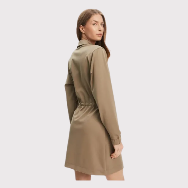 VESTIDO GUESS CARLA LONG ZIP MUJER