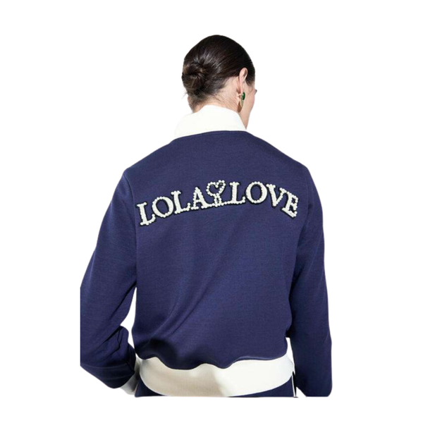 SUDADERA LOLA CASADEMUNT BANDA LATERAL MUJER