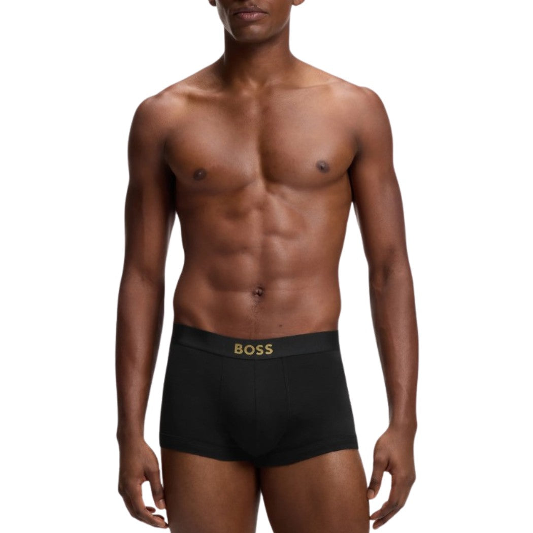 TRUNK HUGO BOSS 2PK GOLD LOGO HOMBRE